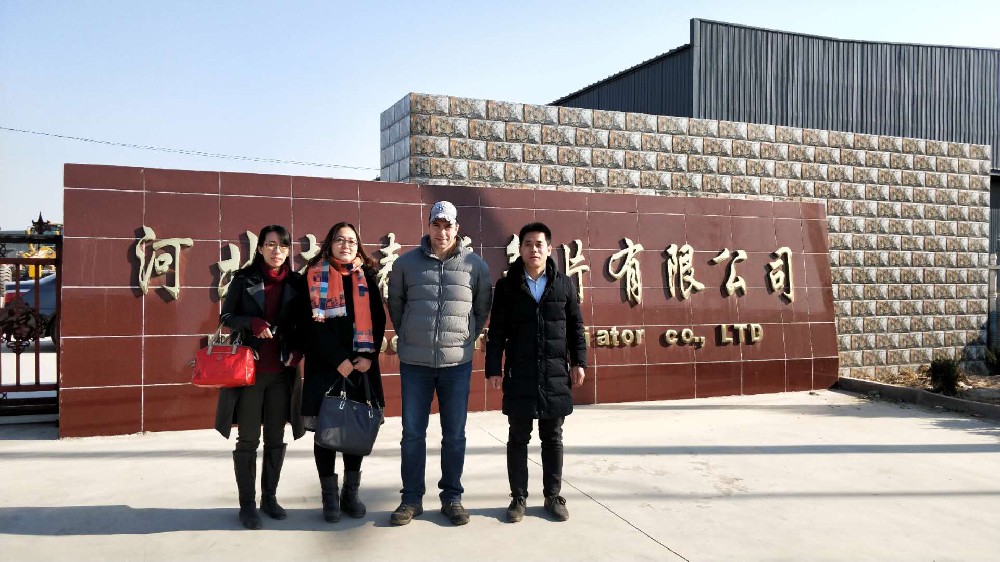 國外客戶到公司實地驗廠